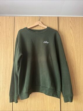 Cittel Olive Green Crewneck Sweatshirt